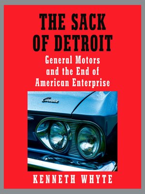 cover image of The Sack of Detroit